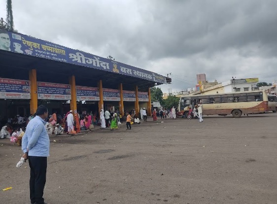 shrigonda st bus stand
